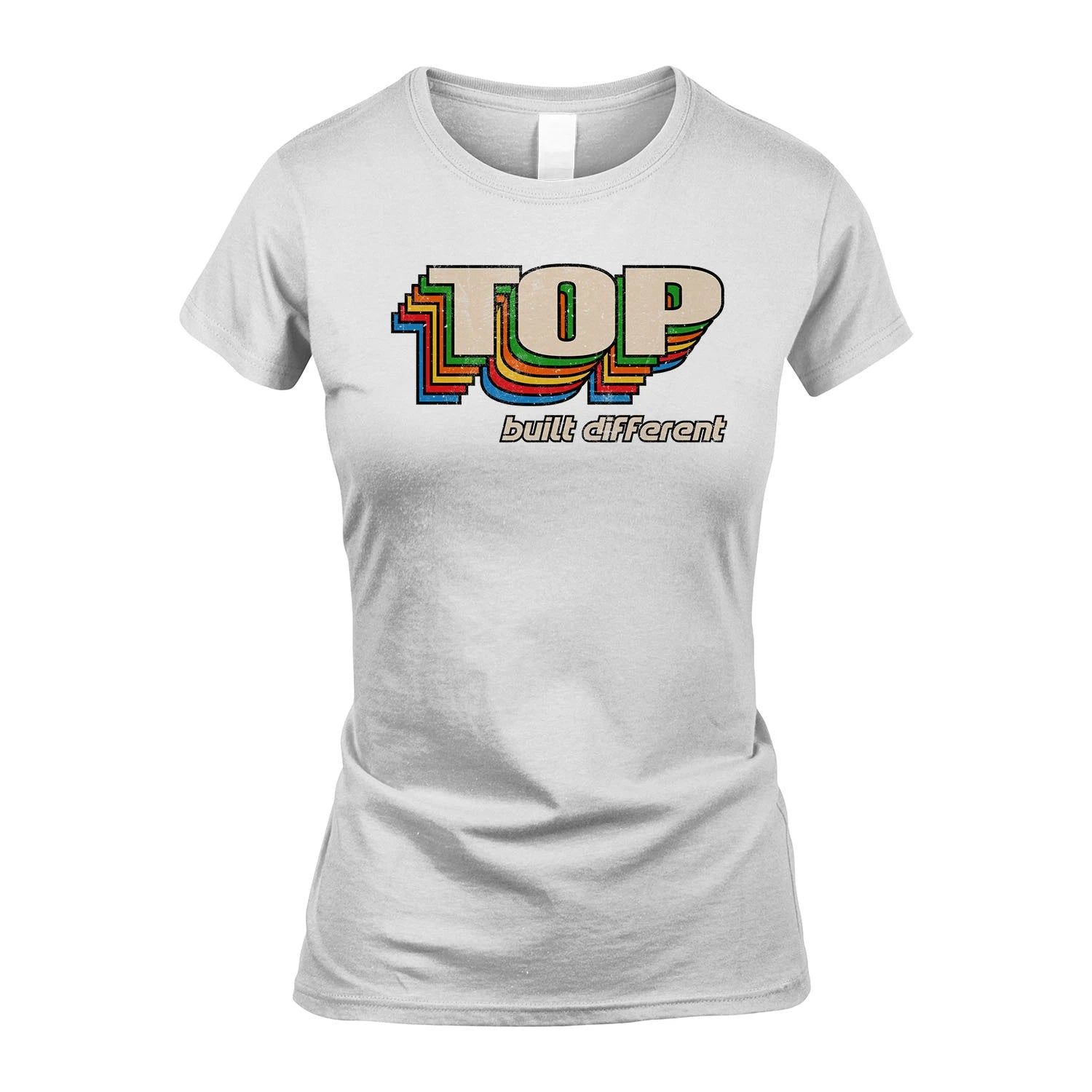 Your Name Built Different Retro Shirt TOP M1-26