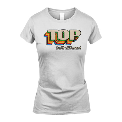 Your Name Built Different Retro Shirt TOP M1-26