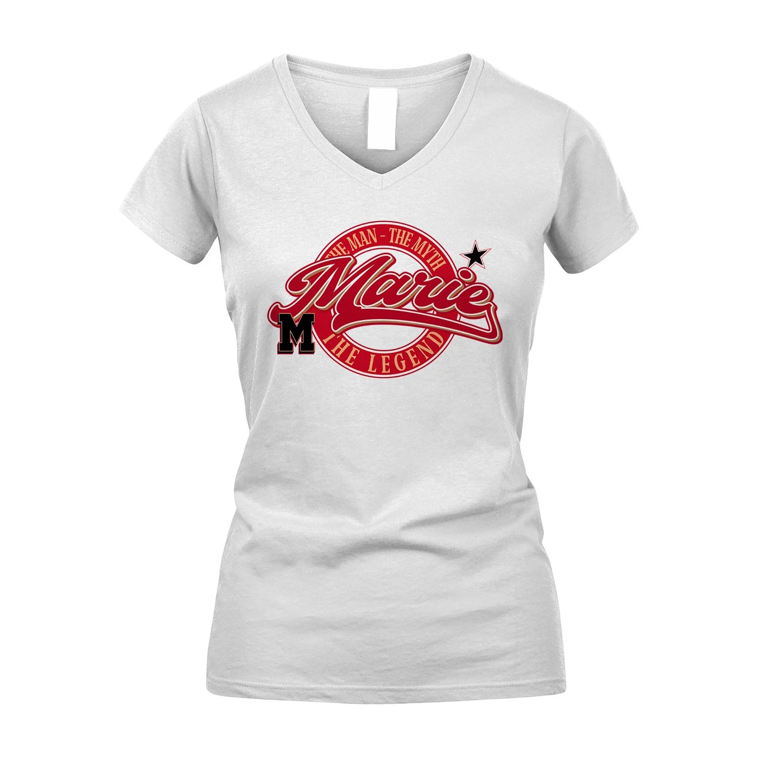 The Man The Myth The Legend Sporty Shirt MARIE M1-14