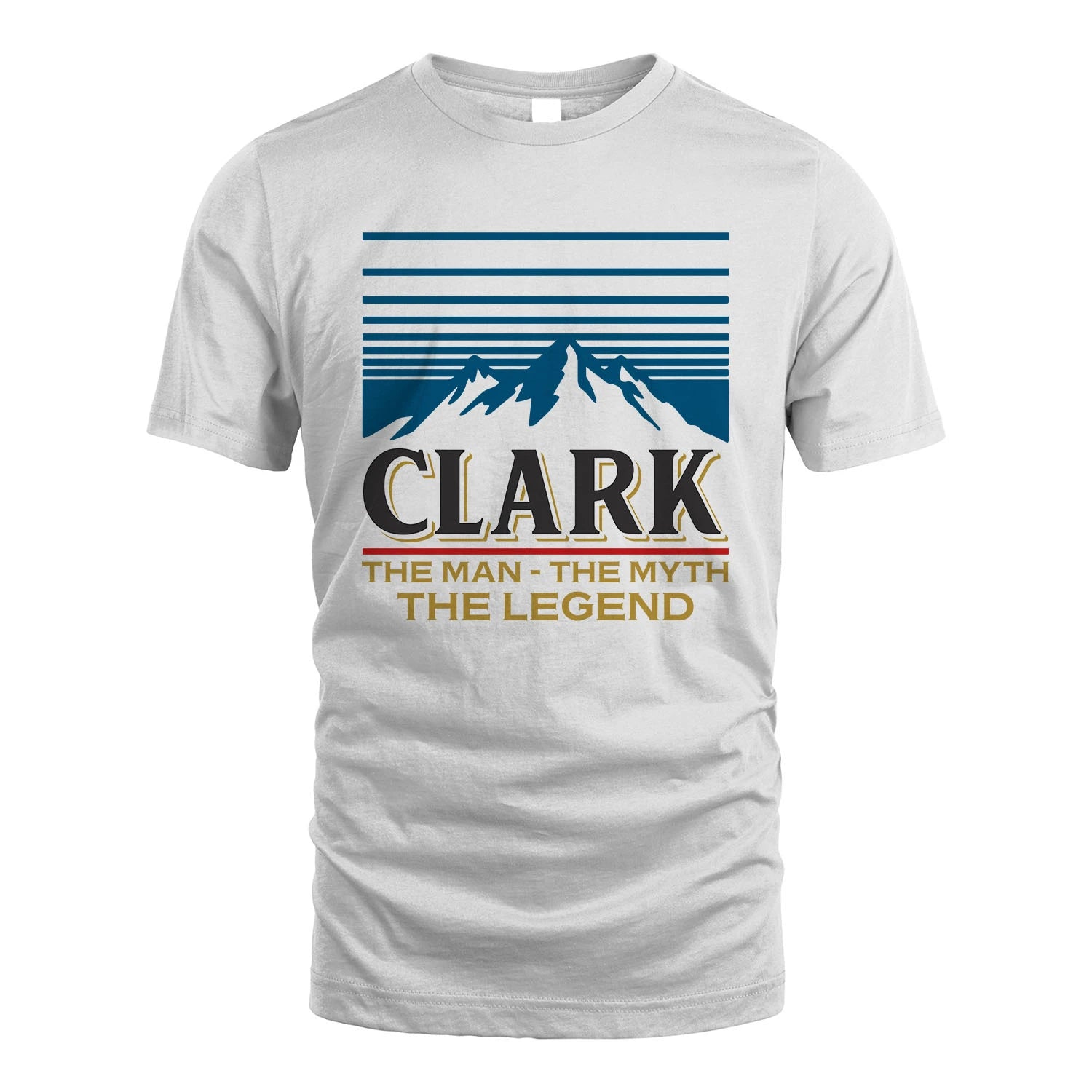 The Man The Myth The Legend Vintage Mountain Shirt CLARK M1-19