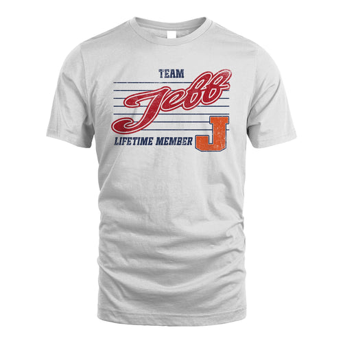 Team Your Name Lifetime Member Vintage Shirt JEFF M1-24