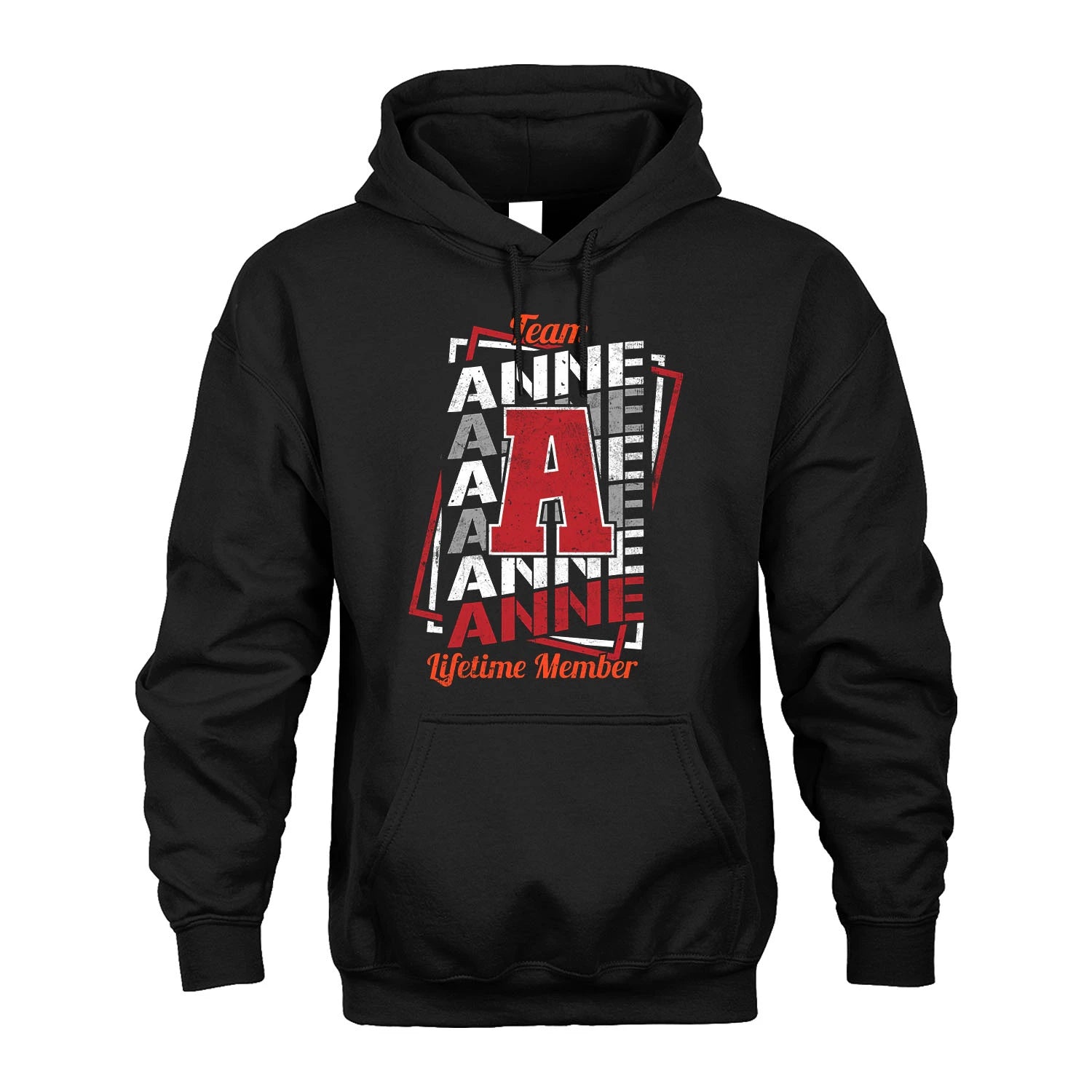 Team Your Name Lifetime Member Sporty Shirt ANNE M1-25
