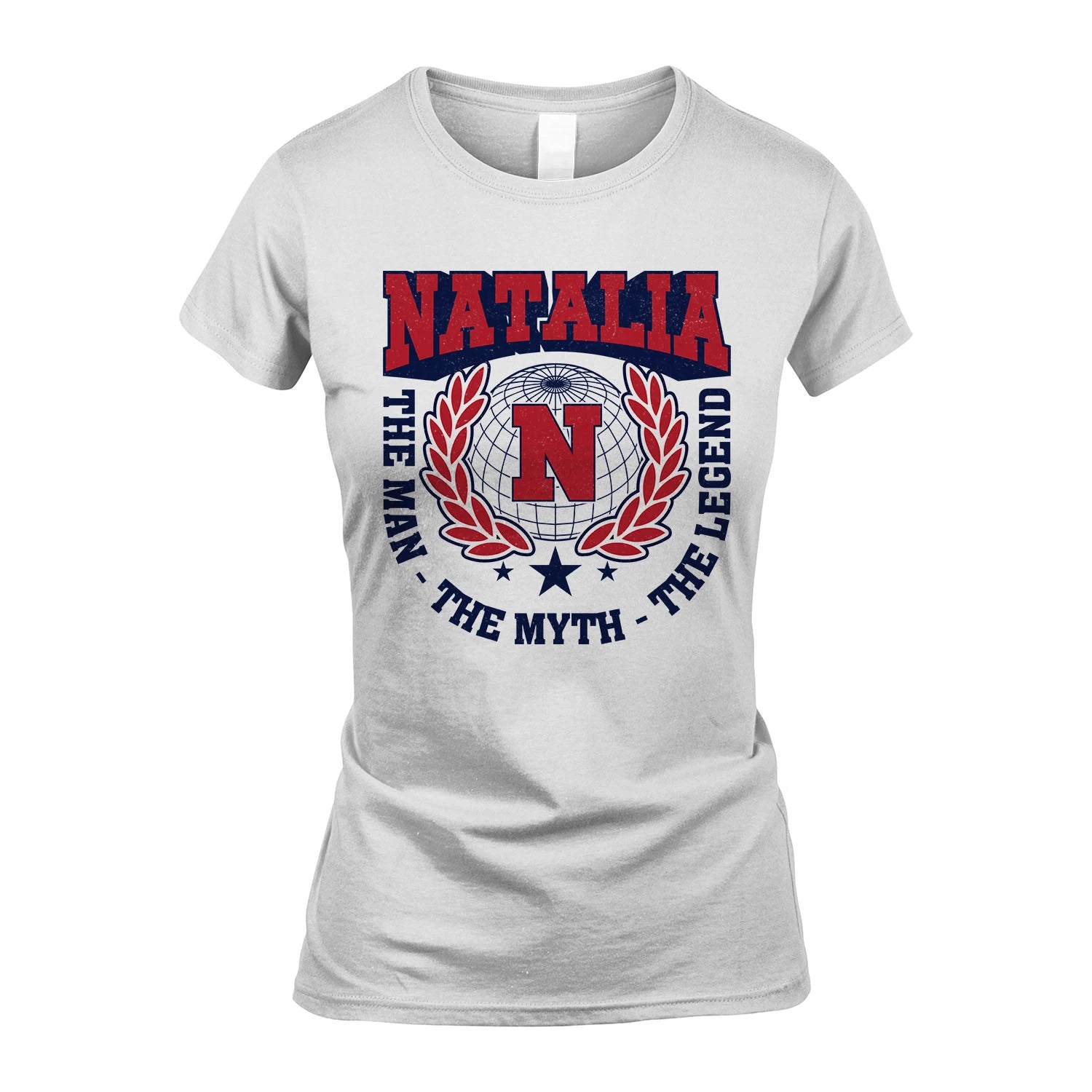The Man The Myth The Legend Logo Shirt NATALIA M1-30