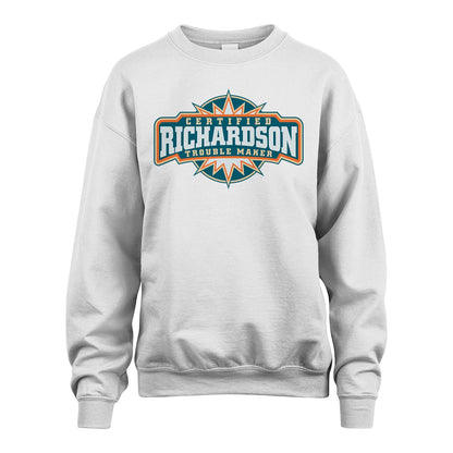 Certified Your Name Trouble Maker Shirt RICHARDSON M1-36