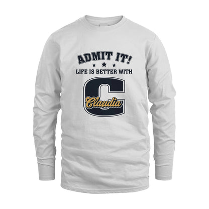 Life Is Better With Your Name Shirt CLAUDIA M1-17