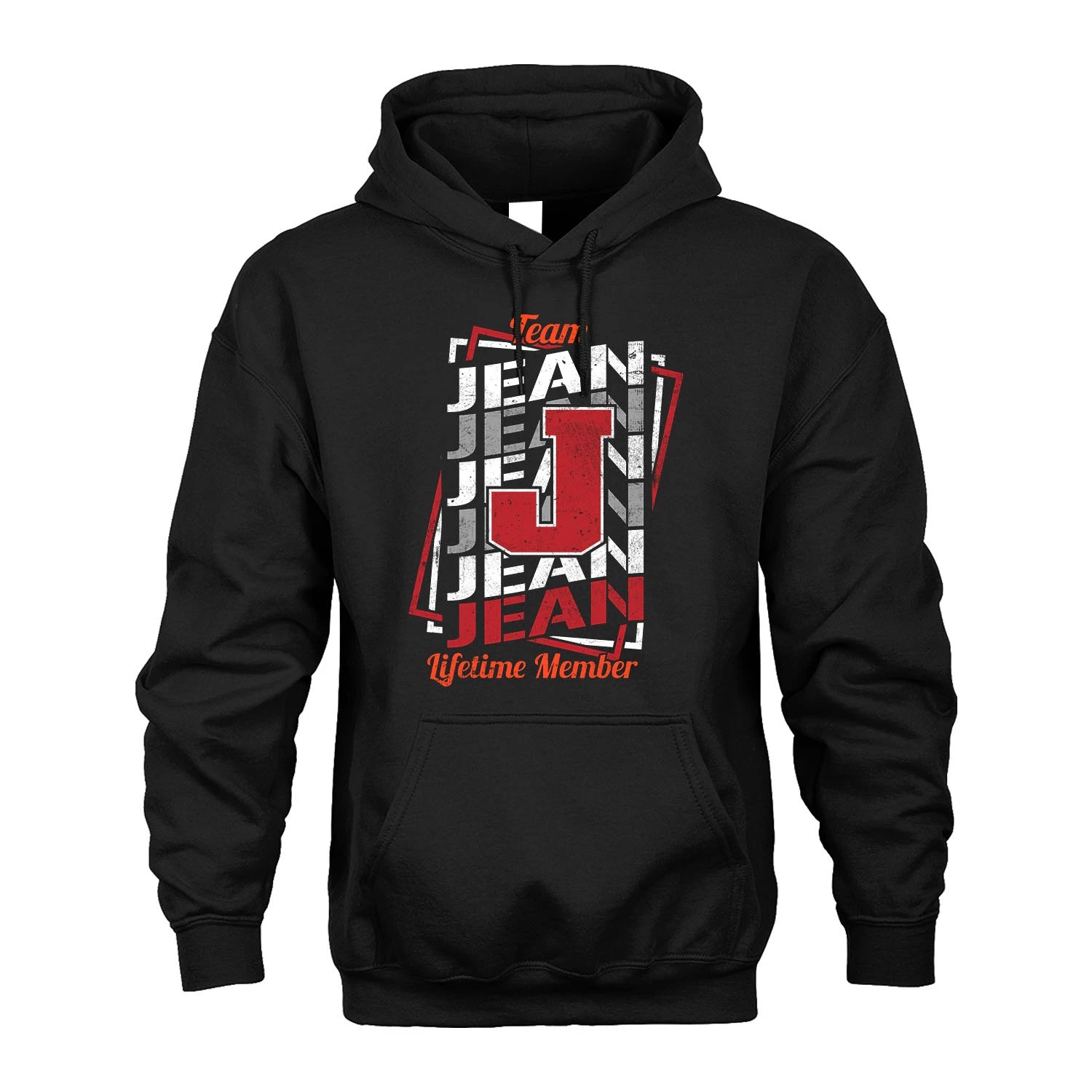 Team Your Name Lifetime Member Sporty Shirt JEAN M1-25