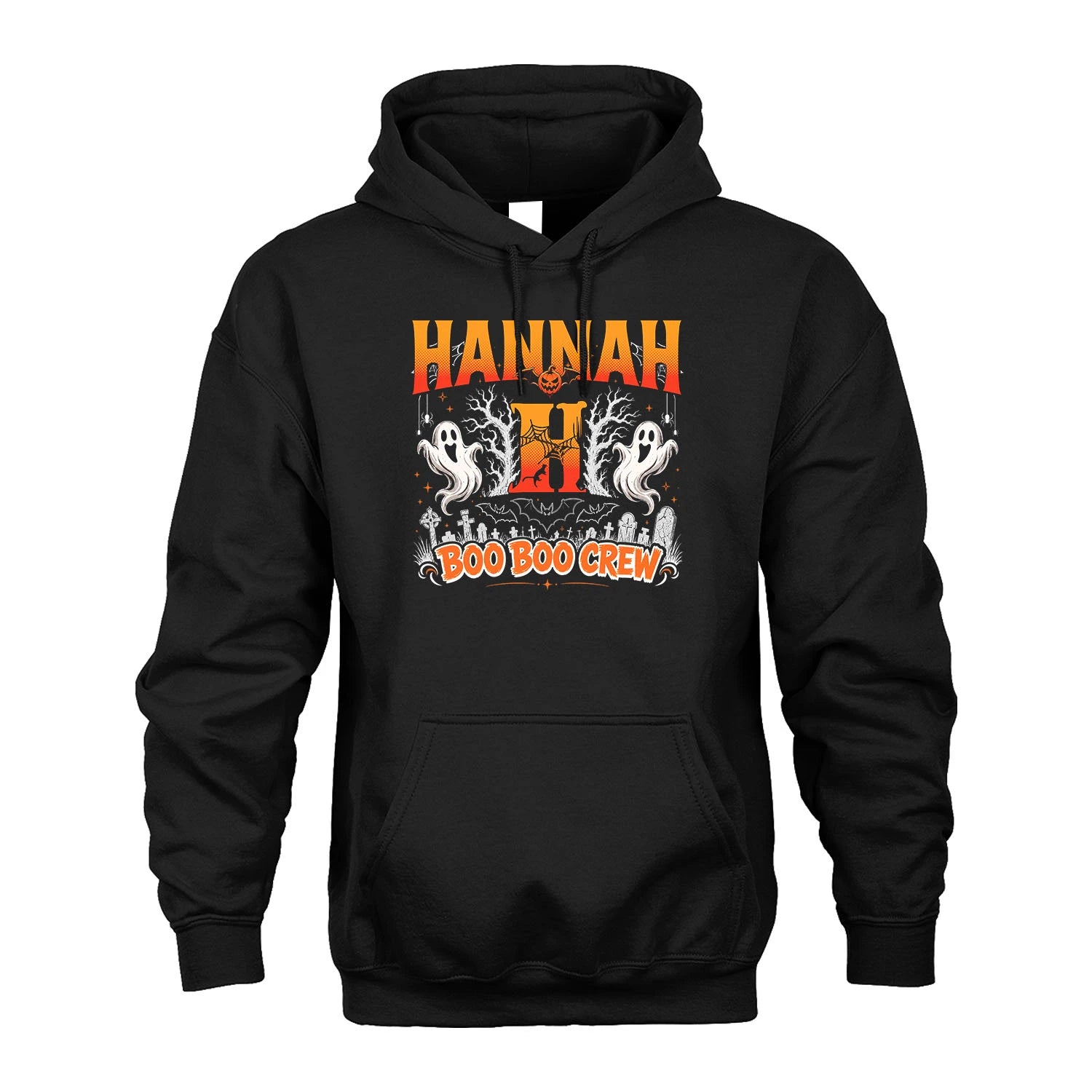 Boo Boo Crew Halloween Custom Name Shirt HANNAH M1-28