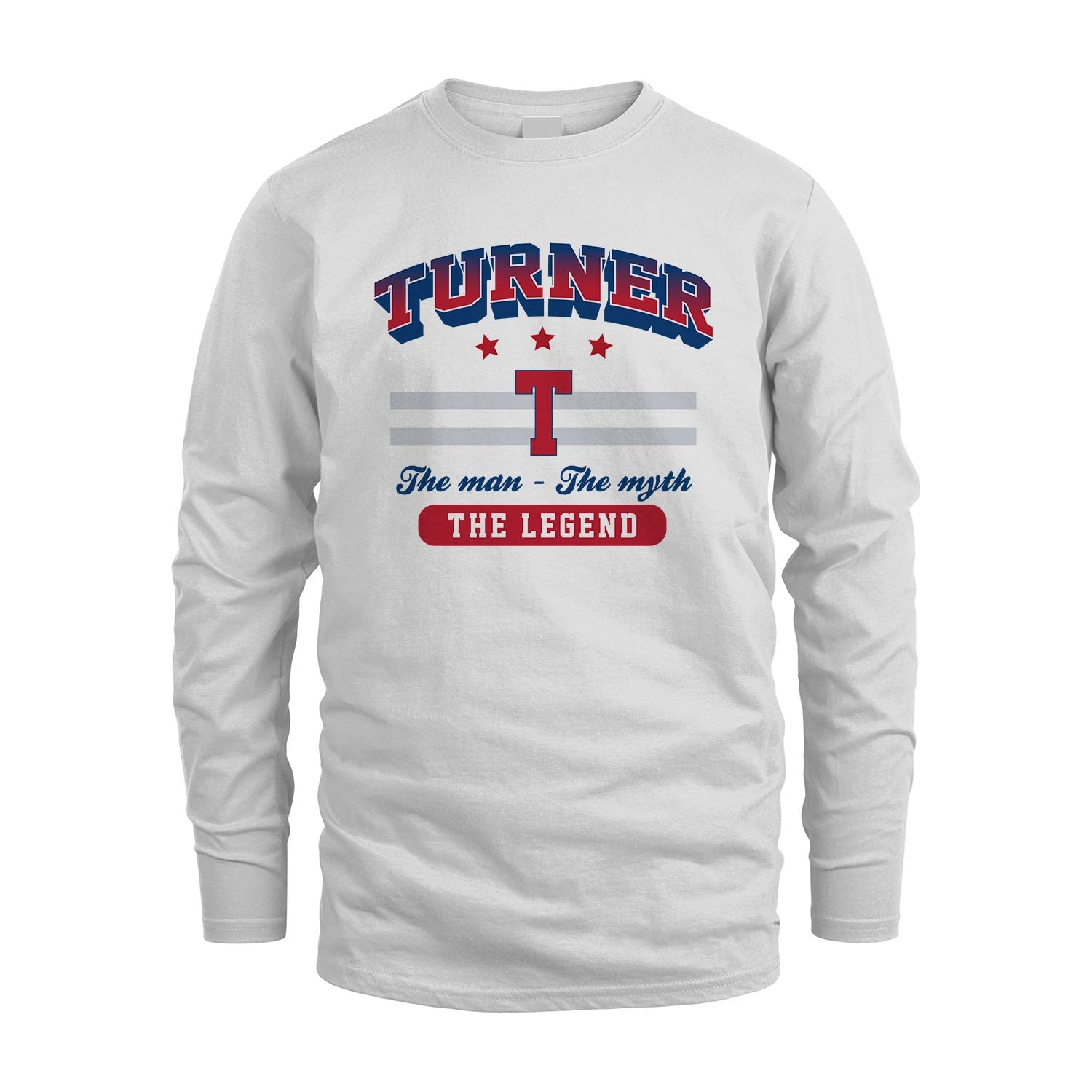 The Man The Myth The Legend With Your Name Shirt TURNER M1-35
