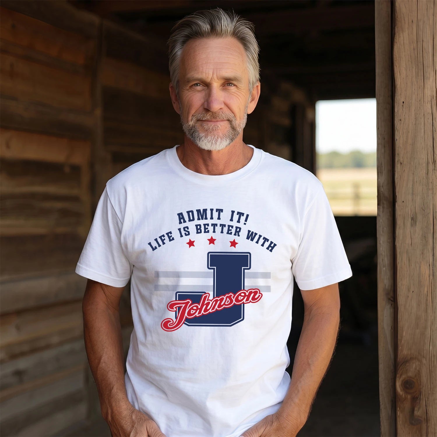 Admit It Life Is Better With Your Name Custom Shirt JOHNSON M1-20