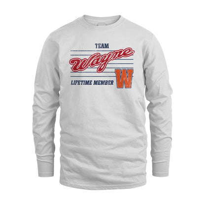Team Your Name Lifetime Member Vintage Shirt WAYNE M1-24