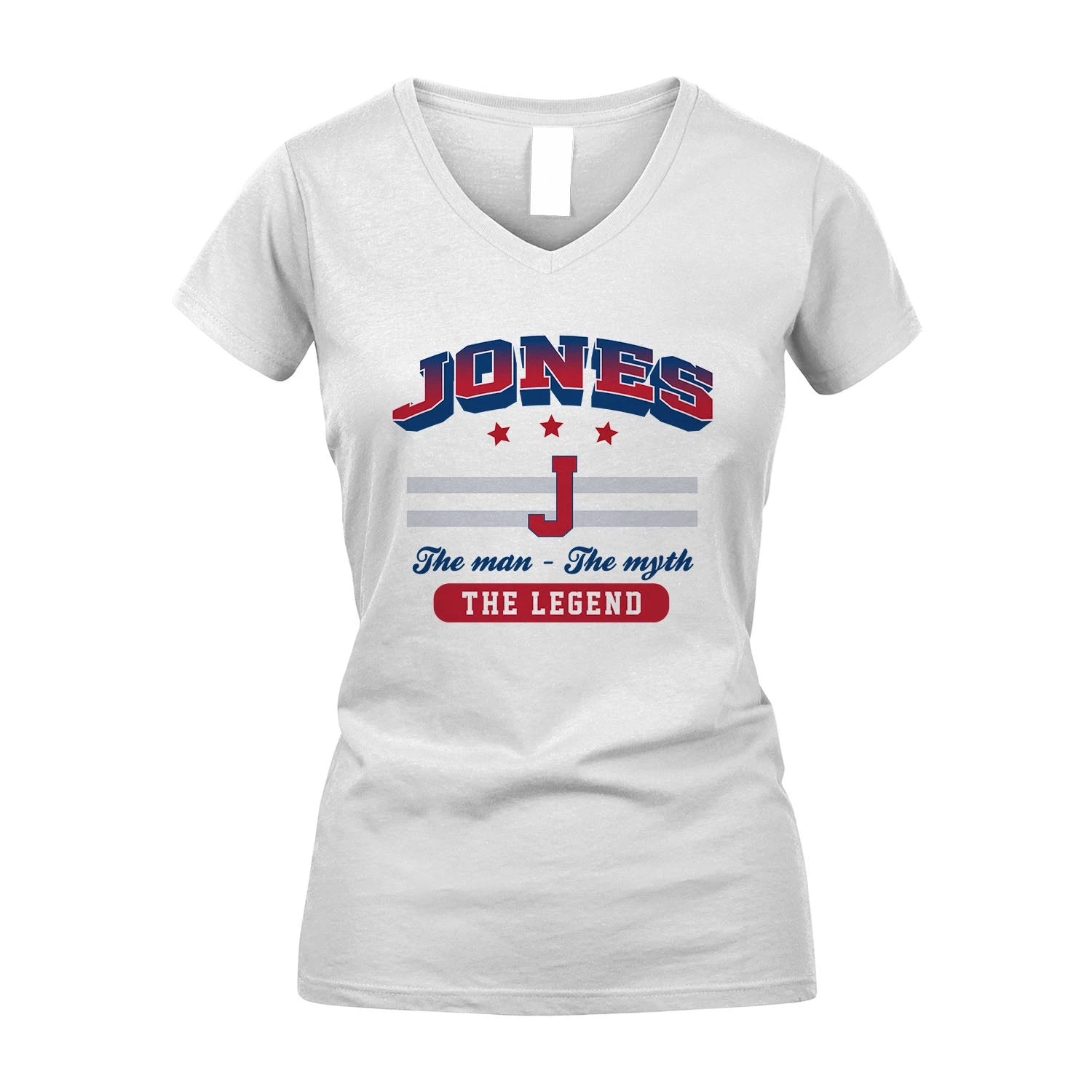 The Man The Myth The Legend With Your Name Shirt JONES M1-35