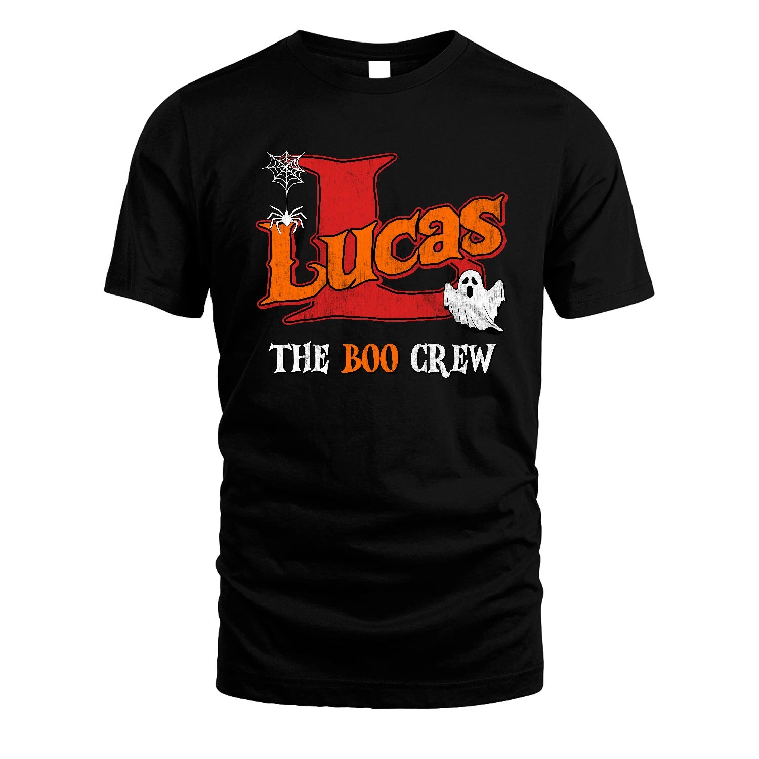 The Boo Crew Halloween Custom Name Shirt LUCAS M1-22