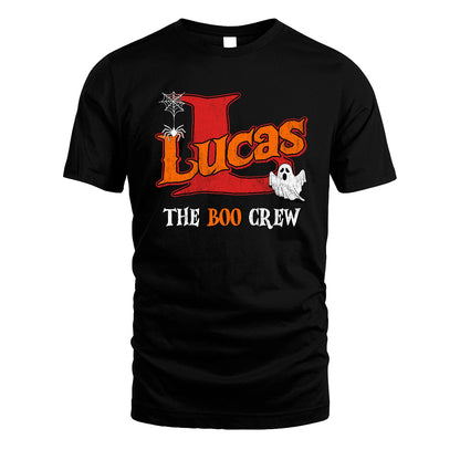 The Boo Crew Halloween Custom Name Shirt LUCAS M1-22