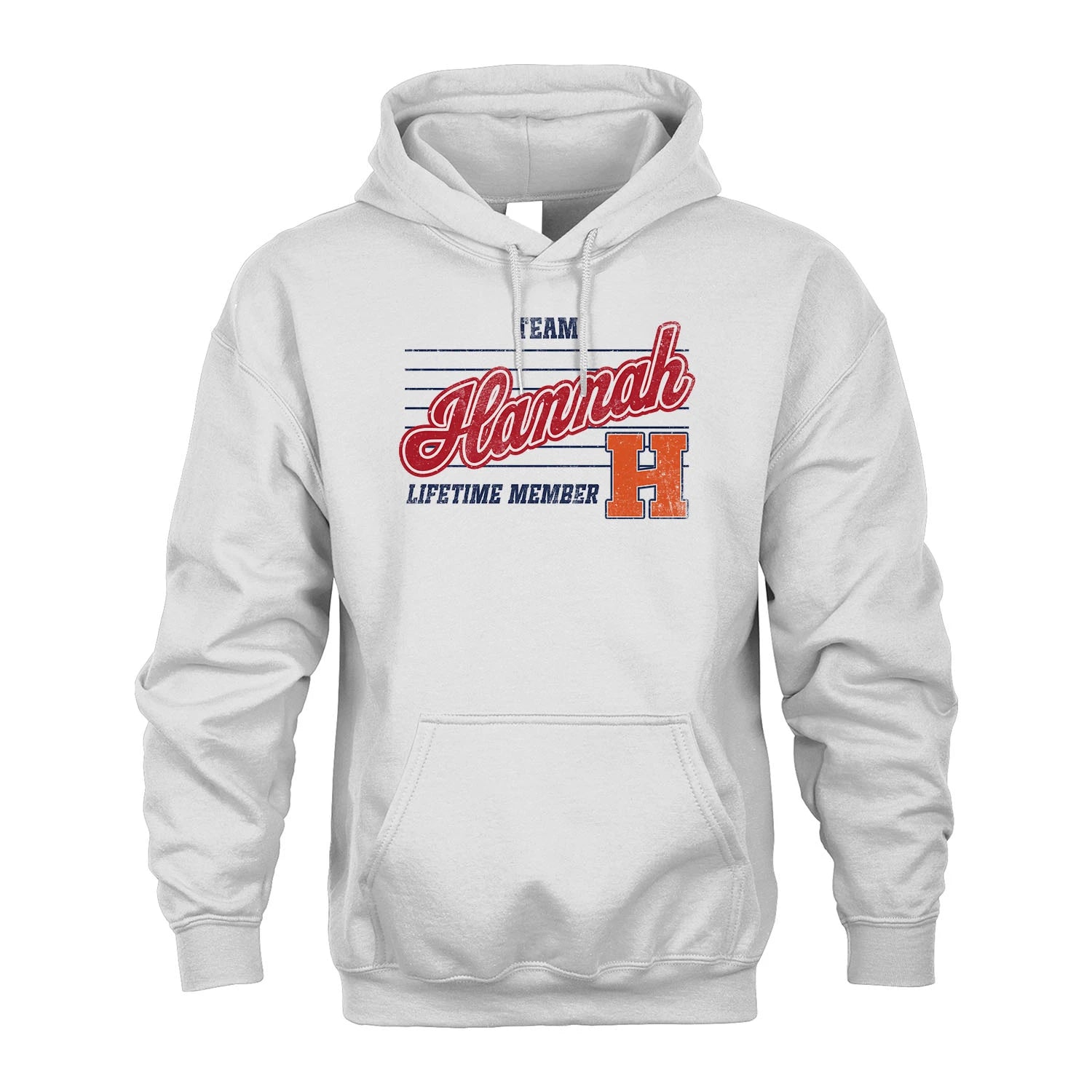 Team Your Name Lifetime Member Vintage Shirt HANNAH M1-24