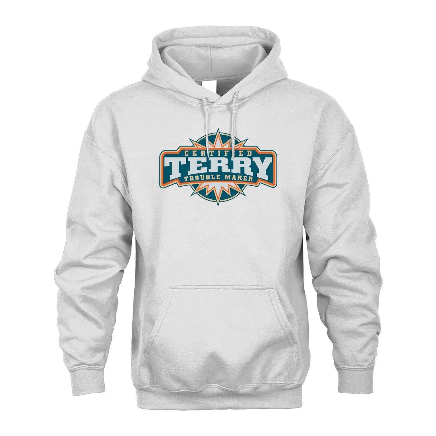 Certified Your Name Trouble Maker Shirt TERRY M1-36