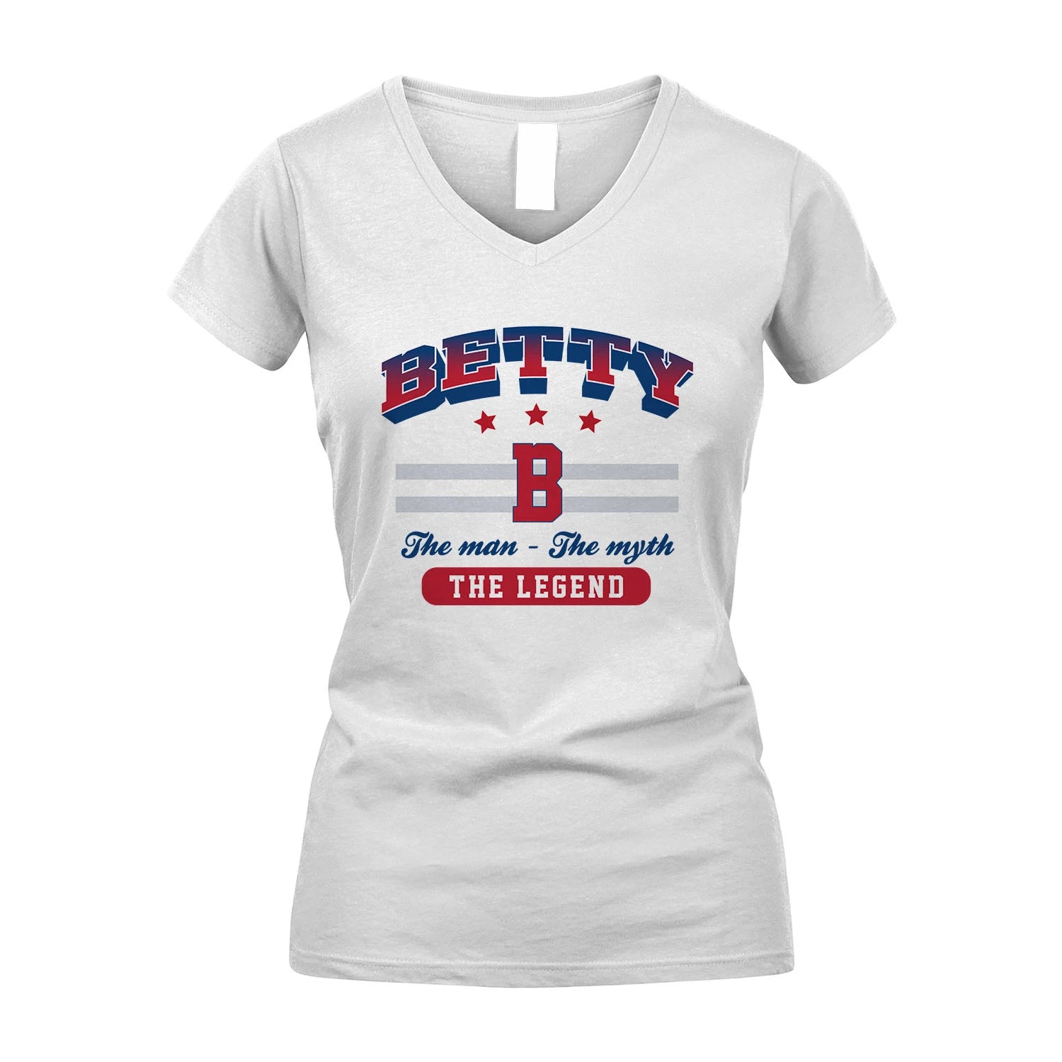 The Man The Myth The Legend With Your Name Shirt BETTY M1-35