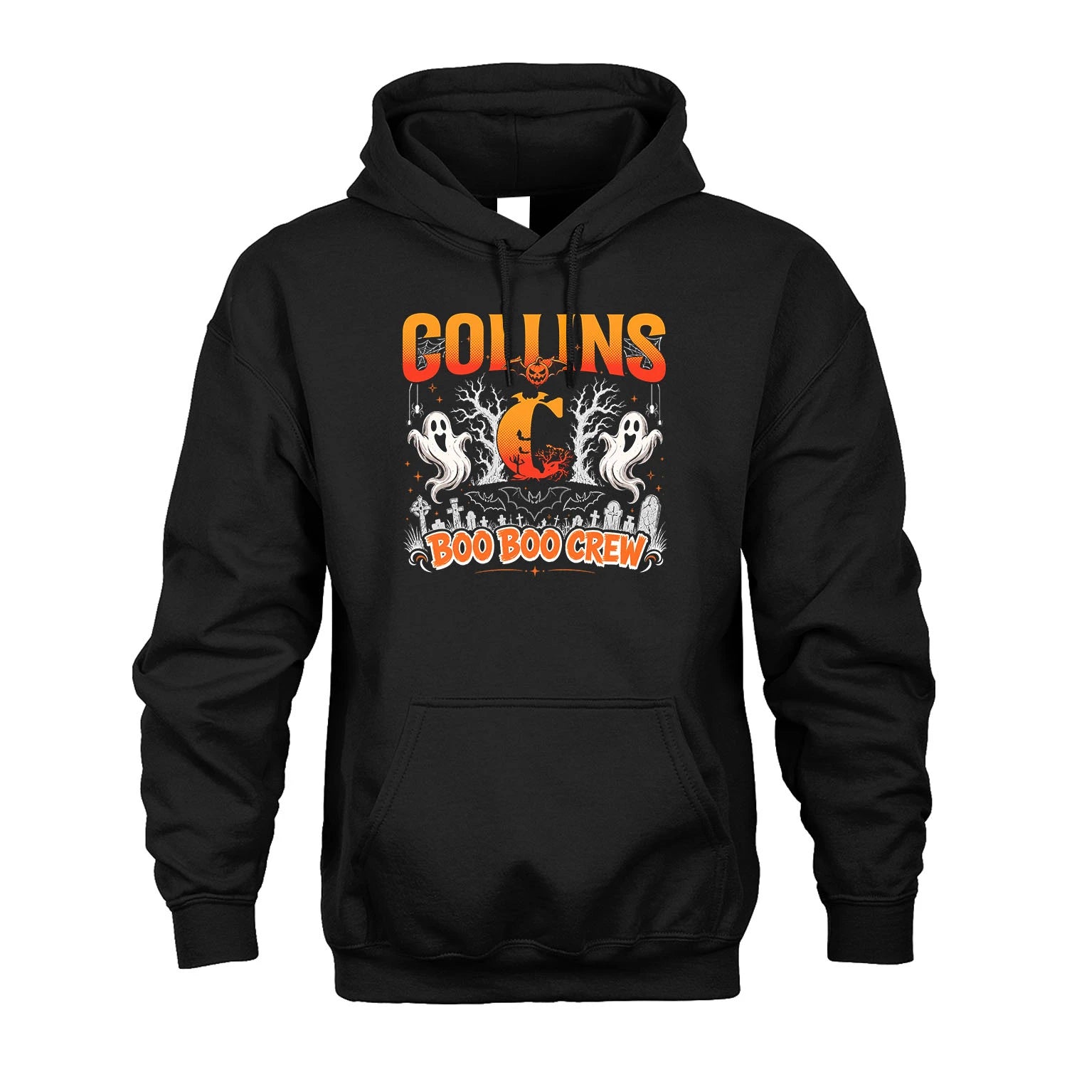 Boo Boo Crew Halloween Custom Name Shirt COLLINS M1-28