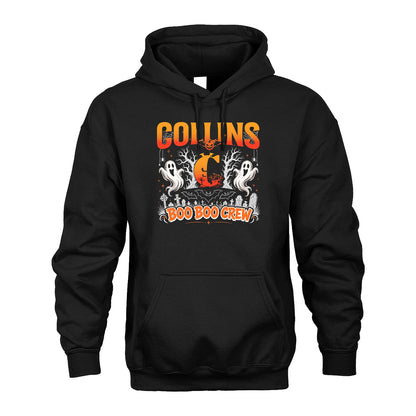 Boo Boo Crew Halloween Custom Name Shirt COLLINS M1-28