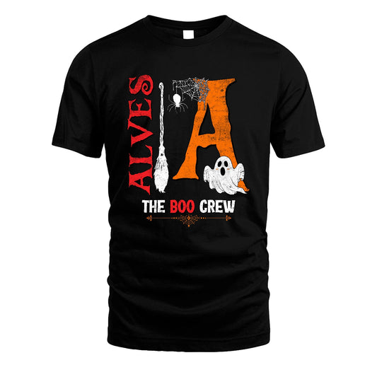 The Boo Crew Halloween With Your Name Shirt ALVES M1-23