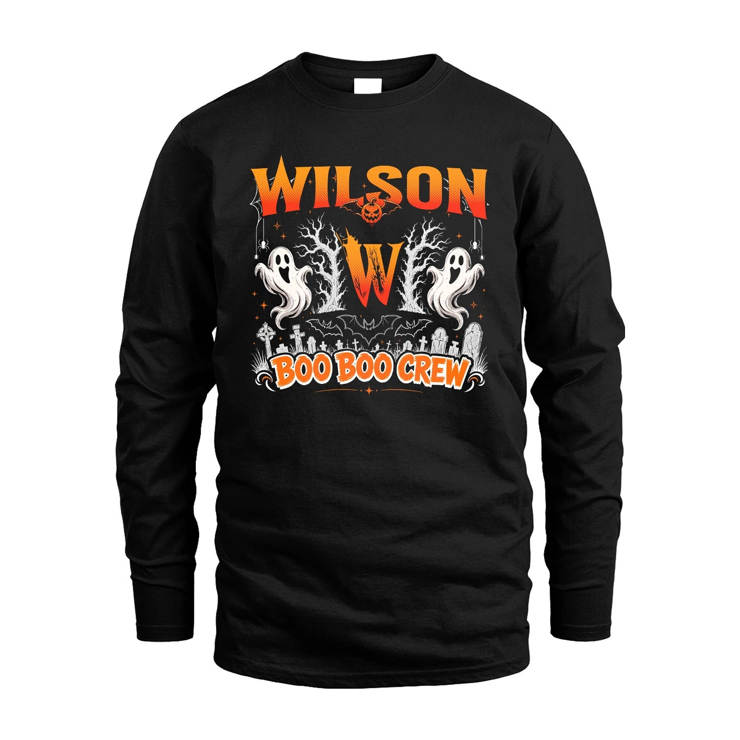 Boo Boo Crew Halloween Custom Name Shirt WILSON M1-28