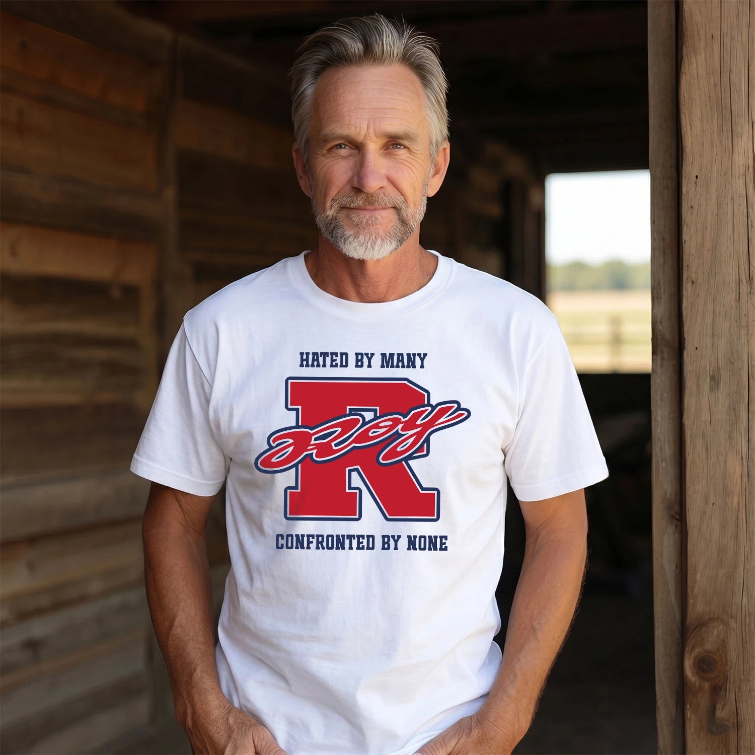 Hated By Many Confronted By None Personalized Name Shirt ROY M1-8