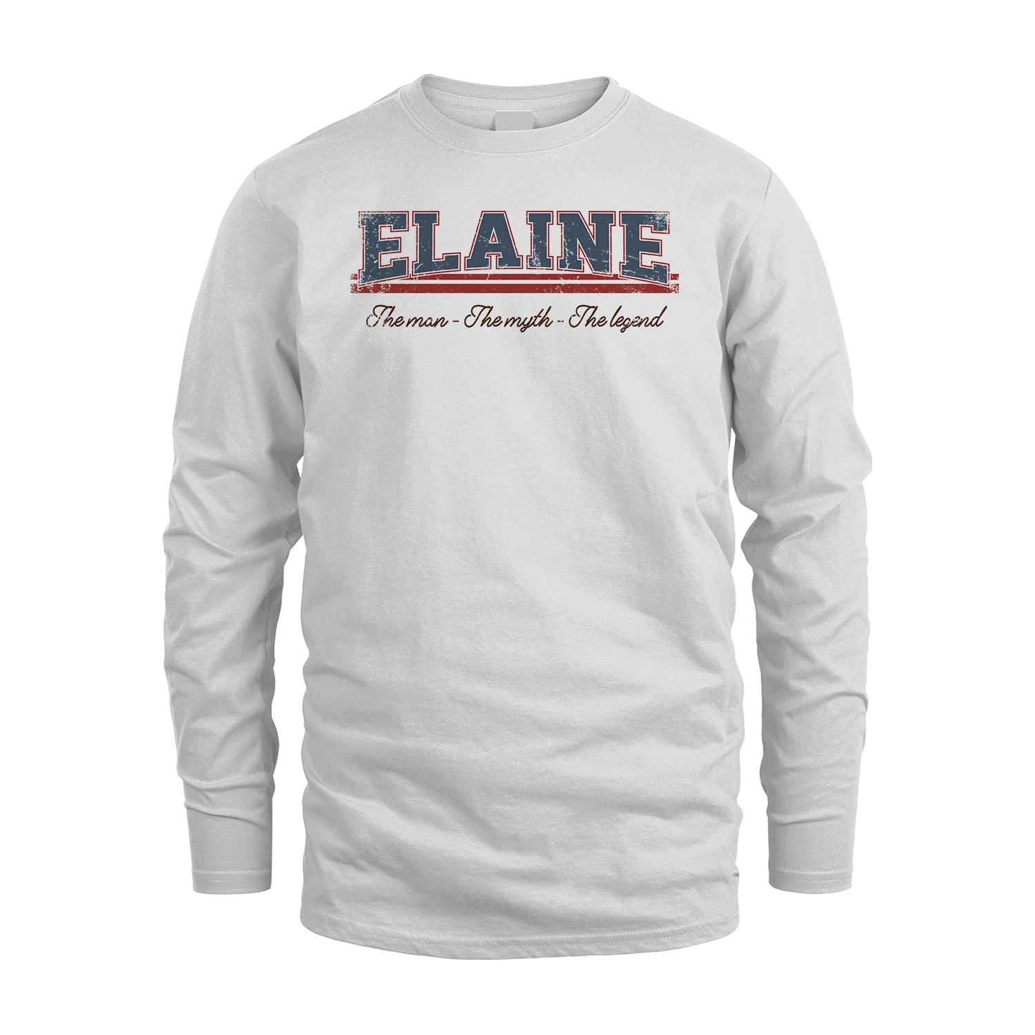 The Man The Myth The Legend Vintage Shirt ELAINE M1-6