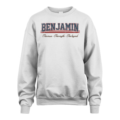 The Man The Myth The Legend Vintage Shirt BENJAMIN M1-6