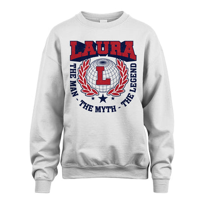 The Man The Myth The Legend Logo Shirt LAURA M1-30