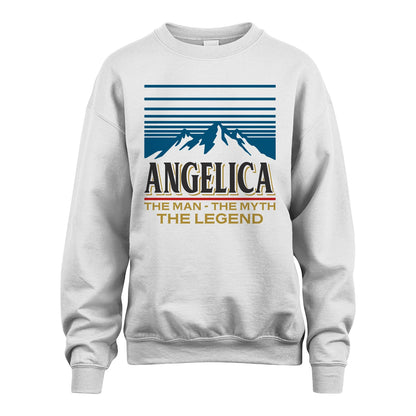 The Man The Myth The Legend Vintage Mountain Shirt ANGELICA M1-19