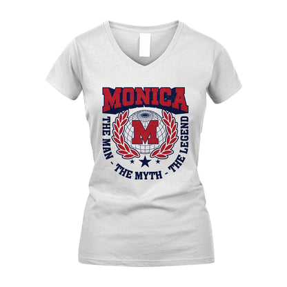 The Man The Myth The Legend Logo Shirt MONICA M1-30