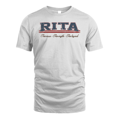 The Man The Myth The Legend Vintage Shirt RITA M1-6