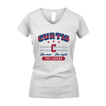 The Man The Myth The Legend With Your Name Shirt CURTIS M1-35