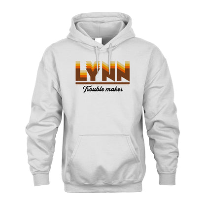 Your Name Trouble Maker Funny Shirt LYNN M1-34