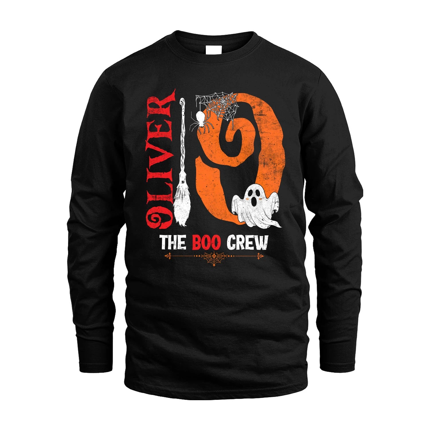 The Boo Crew Halloween With Your Name Shirt OLIVER M1-23
