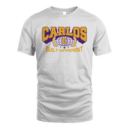 Your Name Built Different Sporty Shirt CARLOS M1-32