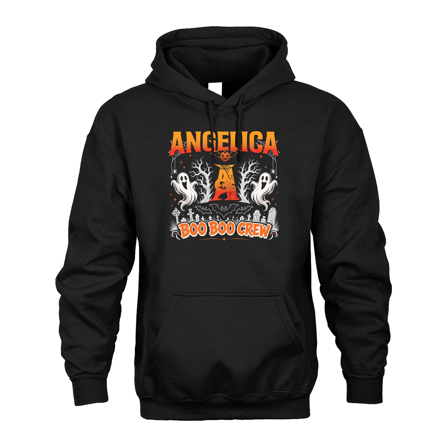 Boo Boo Crew Halloween Custom Name Shirt ANGELICA M1-28