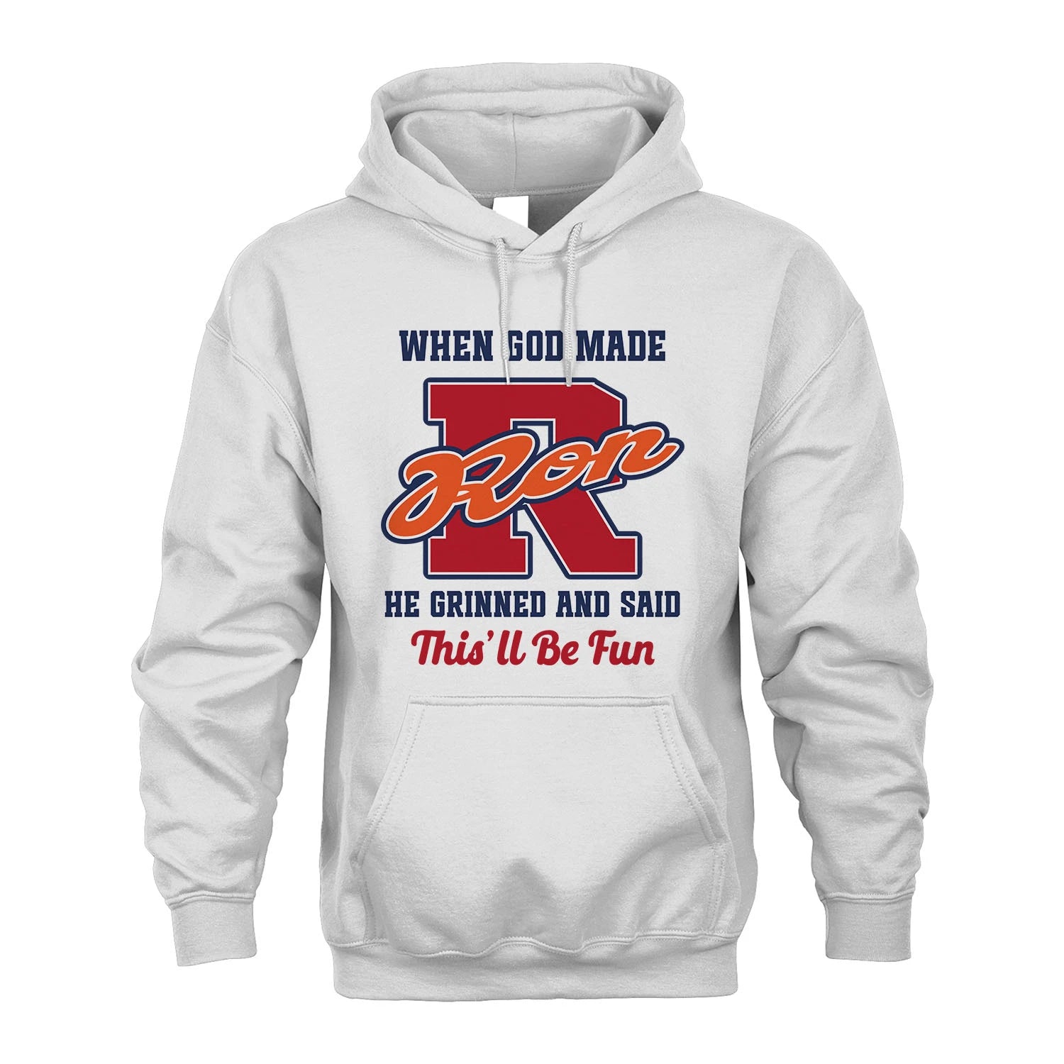 God Made Your Name Custom Shirt RON M1-16