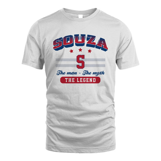 The Man The Myth The Legend With Your Name Shirt SOUZA M1-35
