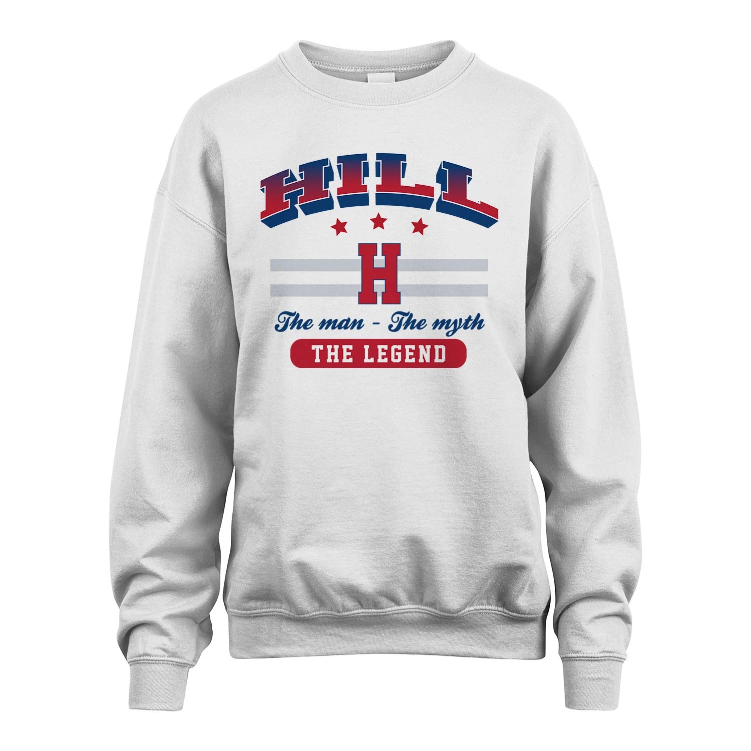 The Man The Myth The Legend With Your Name Shirt HILL M1-35
