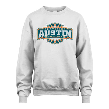 Certified Your Name Trouble Maker Shirt AUSTIN M1-36