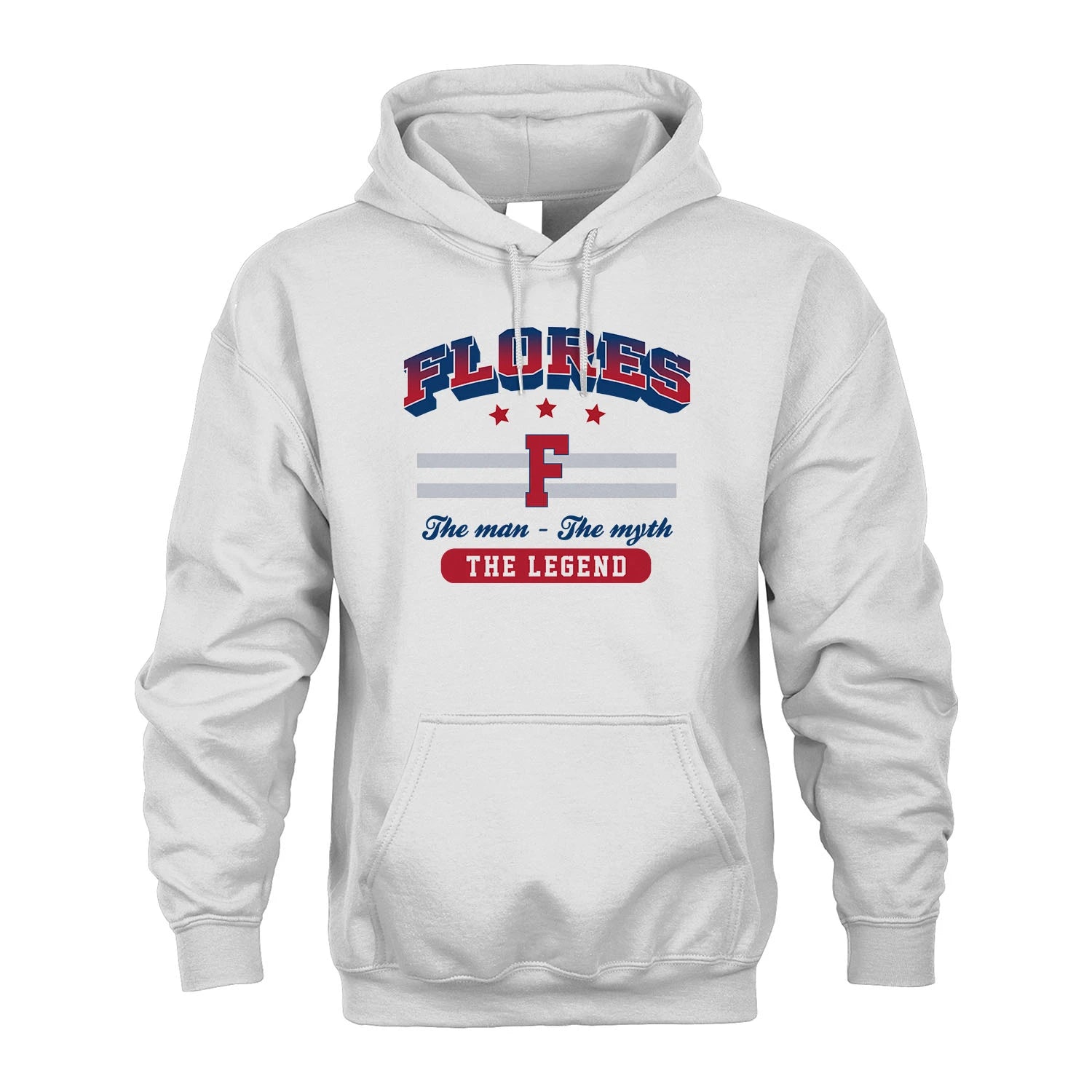 The Man The Myth The Legend With Your Name Shirt FLORES M1-35
