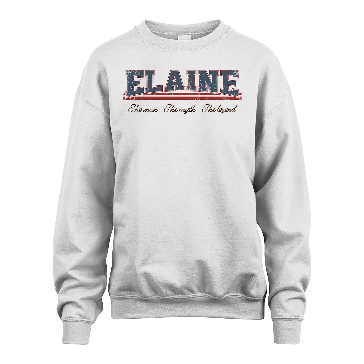The Man The Myth The Legend Vintage Shirt ELAINE M1-6