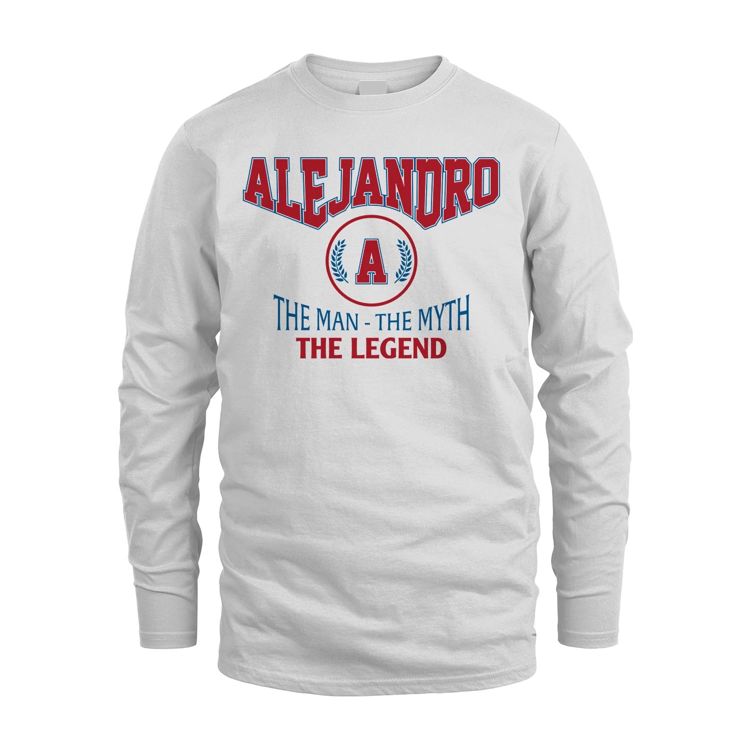 The Man The Myth The Legend Jet Style Shirt ALEJANDRO M1-9