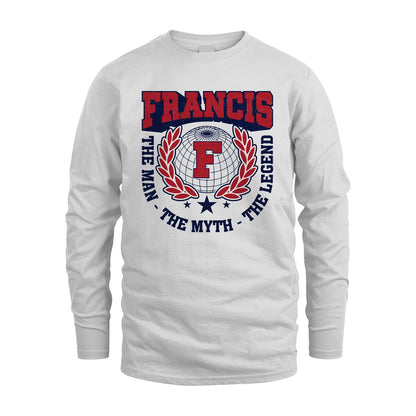 The Man The Myth The Legend Logo Shirt FRANCIS M1-30