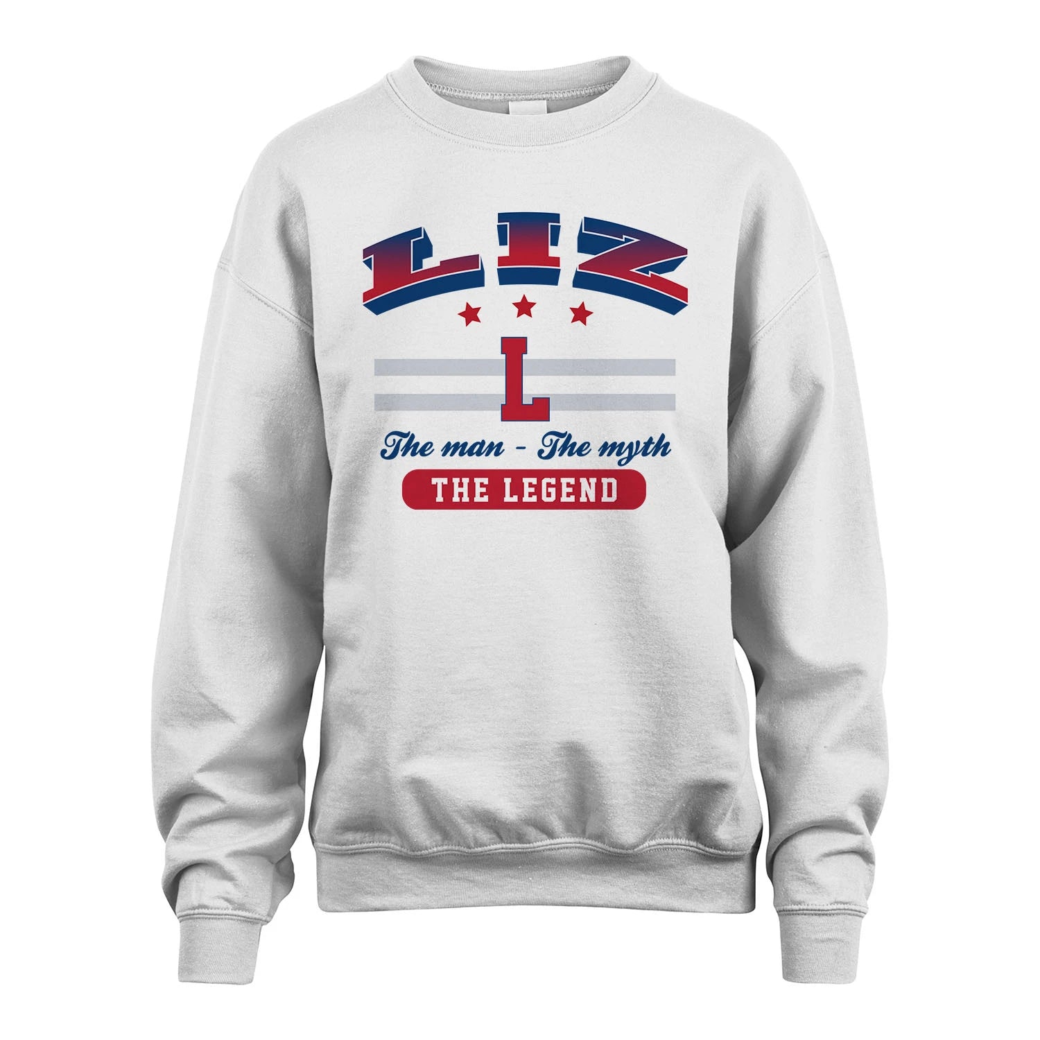 The Man The Myth The Legend With Your Name Shirt LIZ M1-35