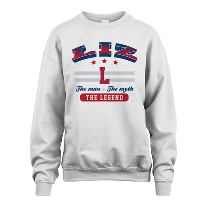 The Man The Myth The Legend With Your Name Shirt LIZ M1-35