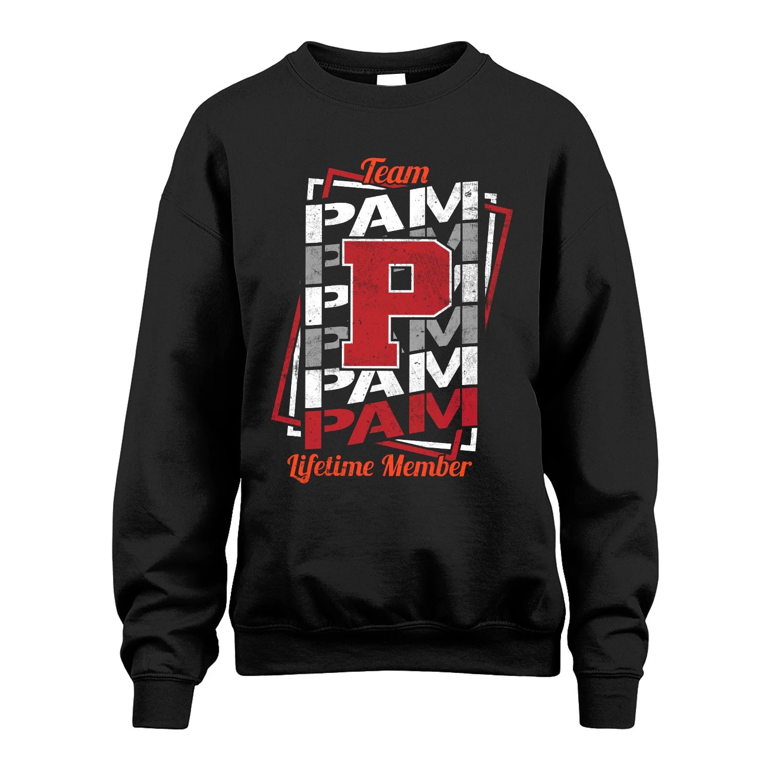 Team Your Name Lifetime Member Sporty Shirt PAM M1-25