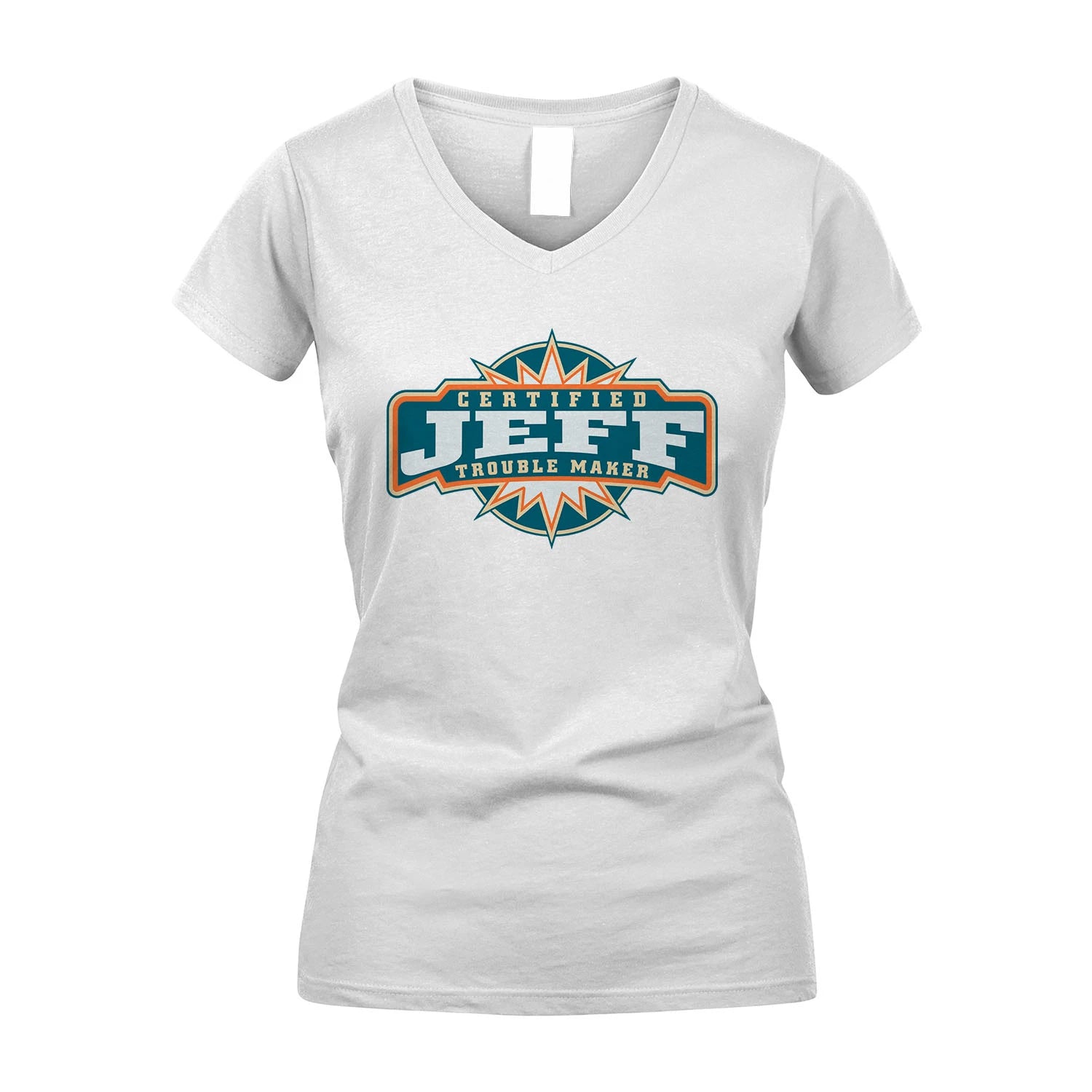Certified Your Name Trouble Maker Shirt JEFF M1-36