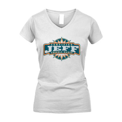 Certified Your Name Trouble Maker Shirt JEFF M1-36