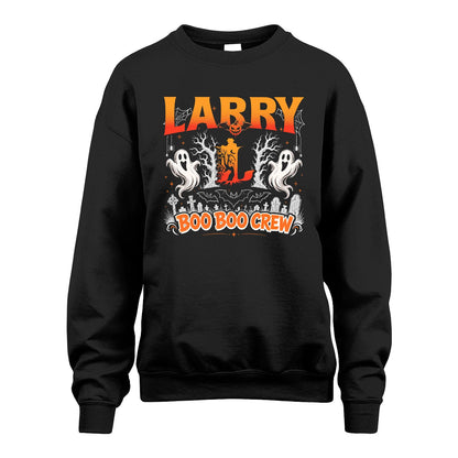 Boo Boo Crew Halloween Custom Name Shirt LARRY M1-28